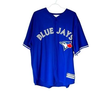 Majestic Cool Base Toronto Blue Jays Russell Martin #55 Baseball Jersey XLarge